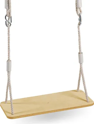 Produktbild von MAMOI® Babyschaukel, Schaukel Indoor und Outdoor, Holzschaukel für baby und Kinder, Kinderschaukel, Schaukeln aus Holz,  ab 3 jahr