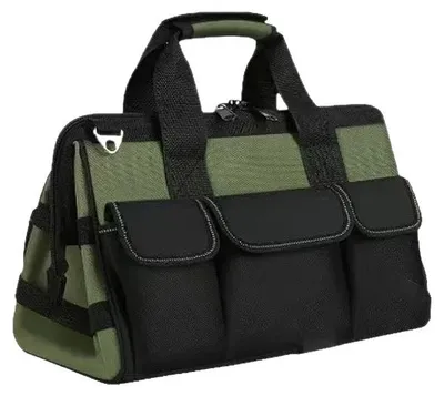 Immagine prodotto di Custodia per attrezzi, 21 scomparti, materiali resistenti, colore verde