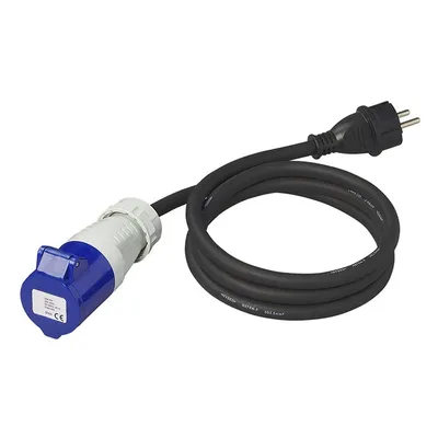 Obrázek produktu pro Kabel adaptéru 150 cm 3x2,5 mm² ze zástrčky Schuko do CEE