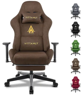 Obrázek produktu pro Herní židle – závodní křeslo – ergonomické – s nastavitelnou výškou – červená