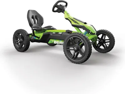Zdjęcie produktu dla BERG Gokart na Pedały RALLY DRT GREEN BFR 4-12 lat do 60 kg