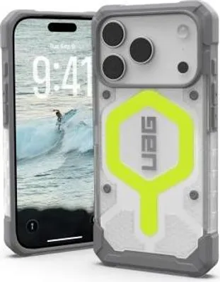 Obrázok produktu pre Urban Armor Gear Pathfinder, Ochranný obal, Apple, iPhone 17 Pro, 16 cm (6.3"), Priehľadná, Žltá