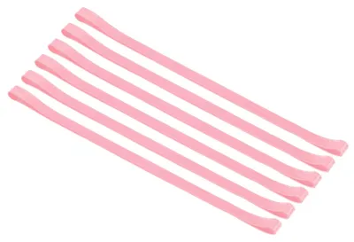 Immagine prodotto di Omgoods - Set di 6 elastici per asciugamani, ideali per sedie da spiaggia - Rosa