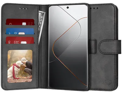 Obrázek produktu pro Techsuit Diary Book Wallet flip cover pro Xiaomi 14 Pro - Black