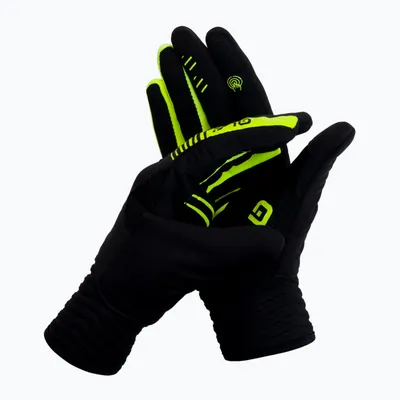 Immagine prodotto di Guanti da ciclismo Alé Windprotection da uomo, neri L21047540