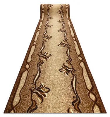 Image de TAPIS DE COULOIR BCF KRZYŚ marron 150 cm marron 150x690 cm