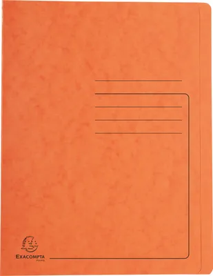 Image de Exacompta 39994E Schnellhefter - A4, 350 Blatt, Colorspan-Karton, 355 g/qm, orange