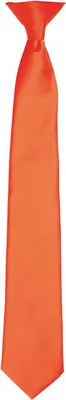 Image de Premier - cravate homme/femme unie PC6346 (taille unique) (Orange)