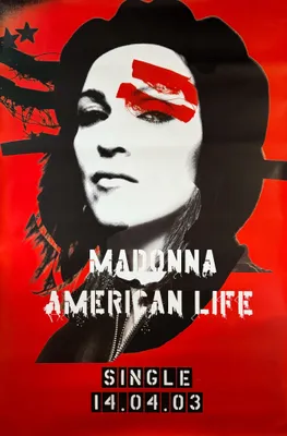 Productafbeelding van Madonna - American Life, promotieposter - Affiche - 101x151 cm