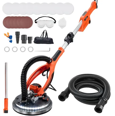Produktbild von VEVOR Trockenbauschleifer 950 W, Deckenschleifer mit 255 mm Schleifteller, Langh