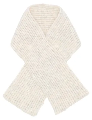 Produktbild von Puck Knit Schal - Woolwhite | Babybekleidung Zubehör