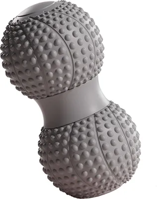 Produktbild von Erdnuss-Massageball, Tiefengewebe-Muskelentspannung, Doppel-Lacrosse-Roller, Physiotherapie, Bein, Arm, Taille, Bauch, Rücken, Fuß, Ganzkörpermassagegerät