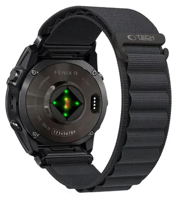 Produktbild von Tech-Protect Nylon Pro do Garmin Fenix 5x / 5x Plus / 6x / 6x Pro / 7x / 8 / 8 Pro / 9 / 9 Pro 51 mm Schwarz
