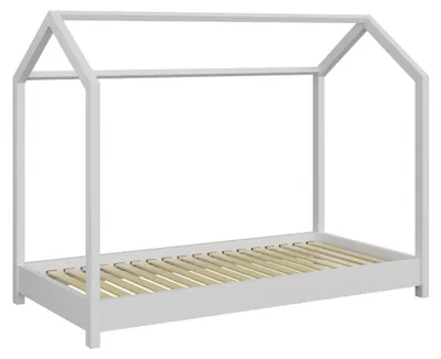 Produktbild von KINDERBETT BELLA ohne Schublade ohne Matratze Weiß 180/80
