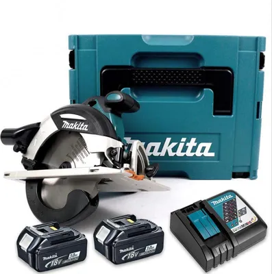 Immagine prodotto di Sega circolare a batteria Makita DHS 630 RFJ 18 V 165 mm in Makpac con 2 batterie da 3,0 Ah + caricabatterie