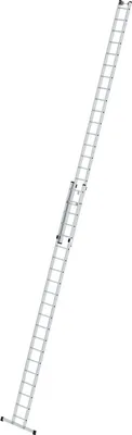 Produktbild von Günzburger Steigtechnik Sprossen-Seilzugleiter 2tlg. mit Standard-Traverse 2 x 21 Sprossen - 011721