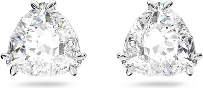 Produktbild von Swarovski Damen Ohrringe Millenia Ohrstecker Tropfenschliff, Weiß, Rhodiniert 5619498