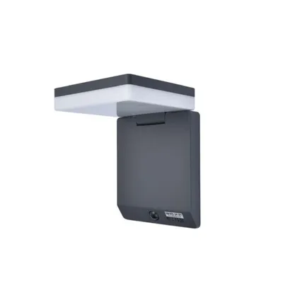 Image de Lampe de façade applique extérieure MOZE noir Lutec 6943101012