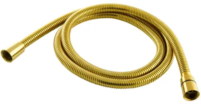 Produktbild von PaulGurkes Brauseschlauch Drehkonus 150cm Duschschlauch gold Metall 1,5m