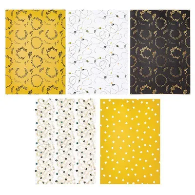 Zdjęcie produktu dla Rico Design 99001.80.26, Papier do pakowania prezentów, Wielobarwny, Wzór, Folia, Rocznica, Na każdą okazję