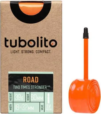 Produktbild von Tubolito Presta 42 Mm Fahrradschlauch Orange 700C / 18-32 Orange 700C