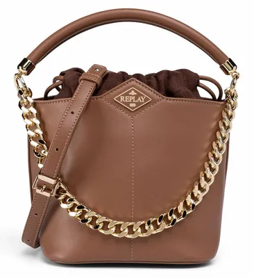 Imagen del producto de REPLAY bolso bolso bandolera Handbag Brown marrón claro