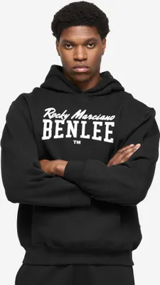 Produktbild von Herren Kapuzensweatshirt normale Passform STRONGHURST Black/White XXL BENLEE