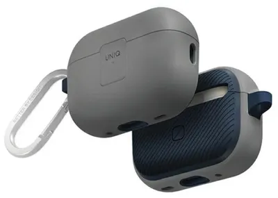 Productafbeelding van Uniq Clyde, Oplaadhoesje, Aluminium, Polycarbonaat (PC), Thermoplastisch polyurethaan (TPU), Blauw, Grijs