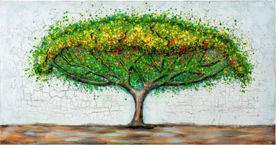 Image de GILDE Autres tableaux Tree, fait main H. 60 cm,38211