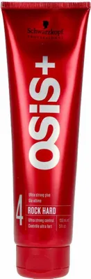 Produktbild von Schwarzkopf OSiS + Rock Hard, Haargel, Frauen, Alle Haare, 150 ml, Tube, Aqua (Water, Eau), Sorbitol, PVP, Vinyl Caprolactam/VP/Dimethylaminoethyl Methacrylate Copolymer,...