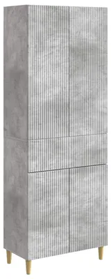 Obrázek produktu pro Sada skříněk 2 pcs Betonově šedá 66 x 34,5 x 90 cm