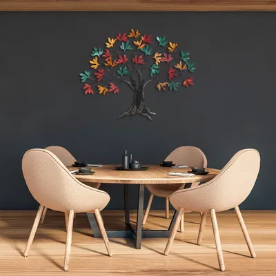 Obrázek produktu pro Wallxpert 930DYU1120, Obrázek, Rostliny, Kov, Vícebarevný, 940 mm, 1150 mm