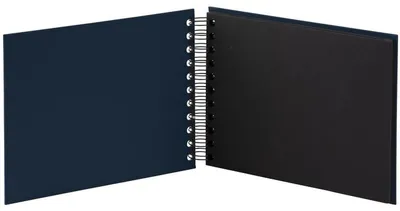 Produktbild von Rössler 1329452900, Blau, 60 Blätter, Spiralbindung, Schwarz, 195 mm, 145 mm