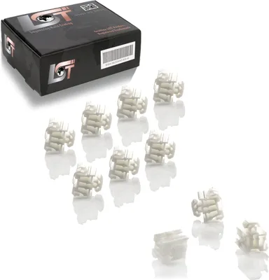 Produktbild von 10x Zierleisten Beplankung Befestigung Halter Clips für MERCEDES W124 S124