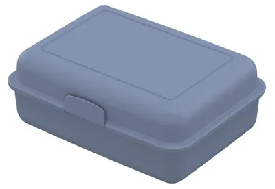 Immagine prodotto di Contenitore per il pranzo "Pausen-Box" in bioplastica - robusto contenitore per il pranzo con chiusura a scatto per bambini e adulti - fiordaliso