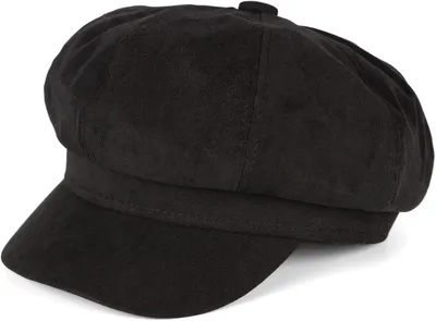 Produktbild von styleBREAKER Damen Ballonmütze aus weichem Stoff, Schirmmütze Vintage Style, Bakerboy Schiebermütze, Newsboy Cap 04023086