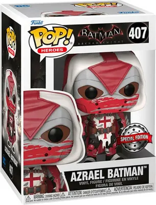 Image de Le film Batman Funko POP  Movies PVC-Sammelfigur - Azrael Batman Arkham Knight (407)