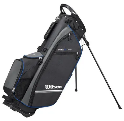 Produktbild von Wilson Nexus Golftasche Standbag schwarz grau blau
