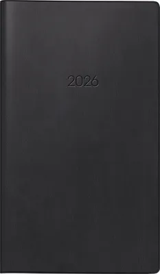 Produktbild von 2026 Brunnen Taschenkalender 756 A6 sw 4061947143485