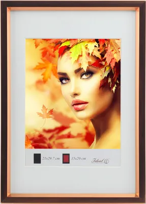 Produktbild von Metal Style Kunststoff Bilderrahmen Wanddeko Collage Poster Fotorahmen Bildträger Lifestyle - Farbe: Rose Gold | Format: 50x70