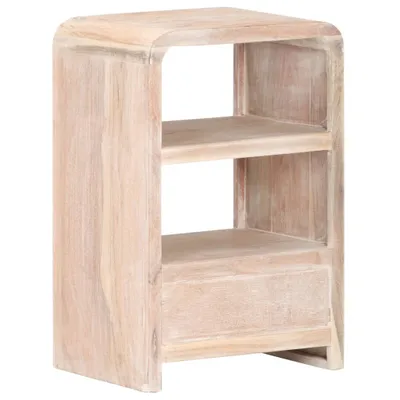 Produktbild von Cloris Designermöbel Nachttisch 40x30x60 cm Akazie Massivholz 2024 Neu