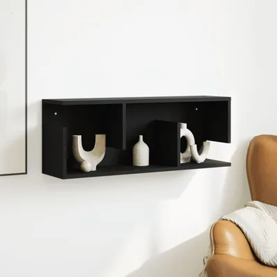 Obrázek produktu pro vidaXL Nástěnná skříňka 80x20x30 cm černá materiál na bázi dřeva