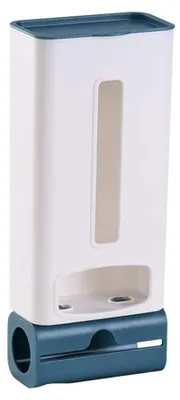 Imagen del producto de TRANKIELO® - Dispensador para bolsas de plástico - Fabricado en plástico resistente - Ideal para baños y aseos