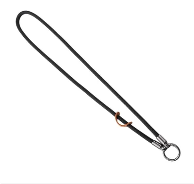 Zdjęcie produktu dla INF Smycz na szyję do kamery kompatybilny z DJI Action5Pro/Action3/Action4 i Yingshi, poliester 90cm szybkozłączka Czarny