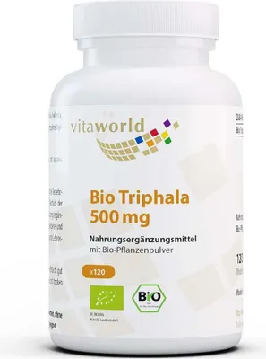 Obrázok produktu pre Triphala Organic 500 mg (120 Kps)