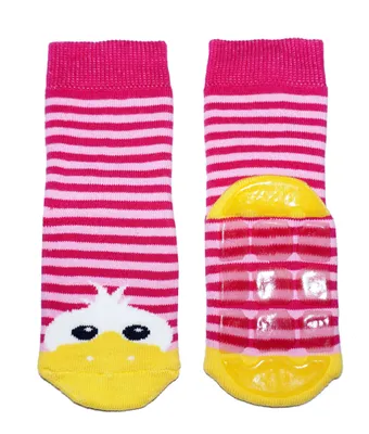 Produktbild von Damen ABS-Socken aus Baumwolle Ente Pink Größe 39-42