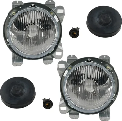 Zdjęcie produktu dla Johns, zestaw reflektorów lewy i prawy odpowiedni dla VW Transporter T3 05/1979 - 07/1992 956509 251941105 251941605B 956510
