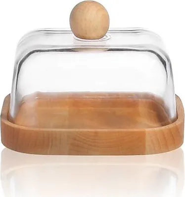 Produktbild von Butterdose Wood (13,5cm)
