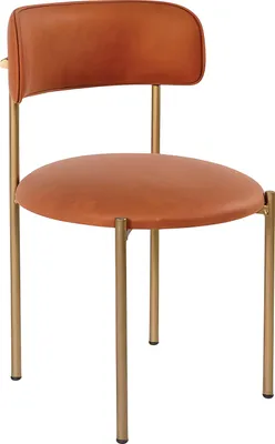 Produktbild von Moderner Brauner Lederstuhl Designer Esszimmerstühle Luxus Möbel