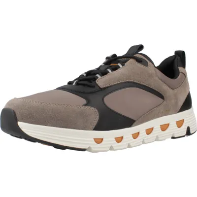 Produktbild von Geox Spherica Herrenschuhe Schnürschuhe Schnürer Grau Freizeit